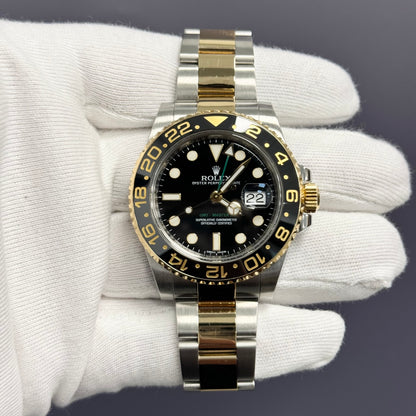 Rolex GMT-Master II 40mm Black Dial Watch Ref# 116713LN - Happy Jewelers Fine Jewelry Lifetime Warranty