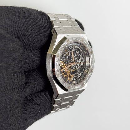 Audemars Piguet Royal Oak 41mm Openwork Dial Watch Ref# 15412BC.ZZ.1220BC.01
