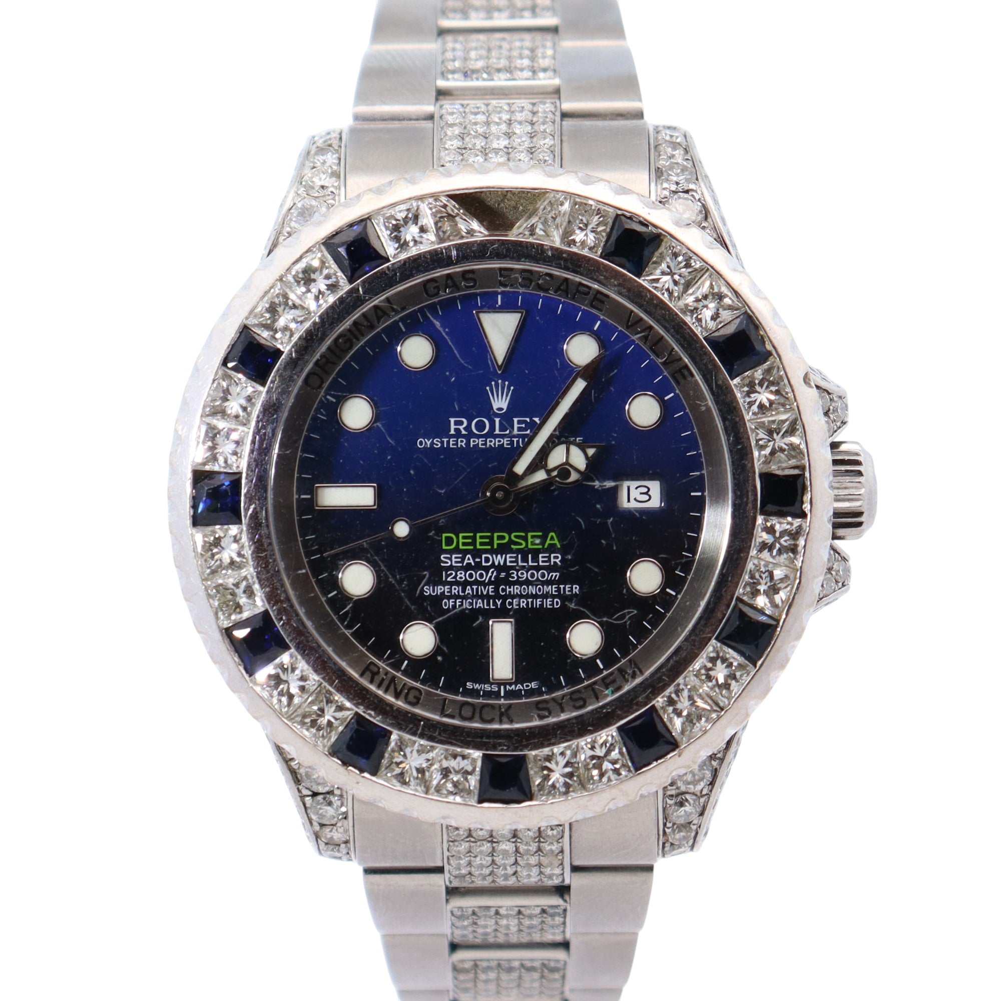 Rolex Sea-Dweller 44mm Black Dial Watch Ref# 116660 - Happy Jewelers Fine Jewelry Lifetime Warranty