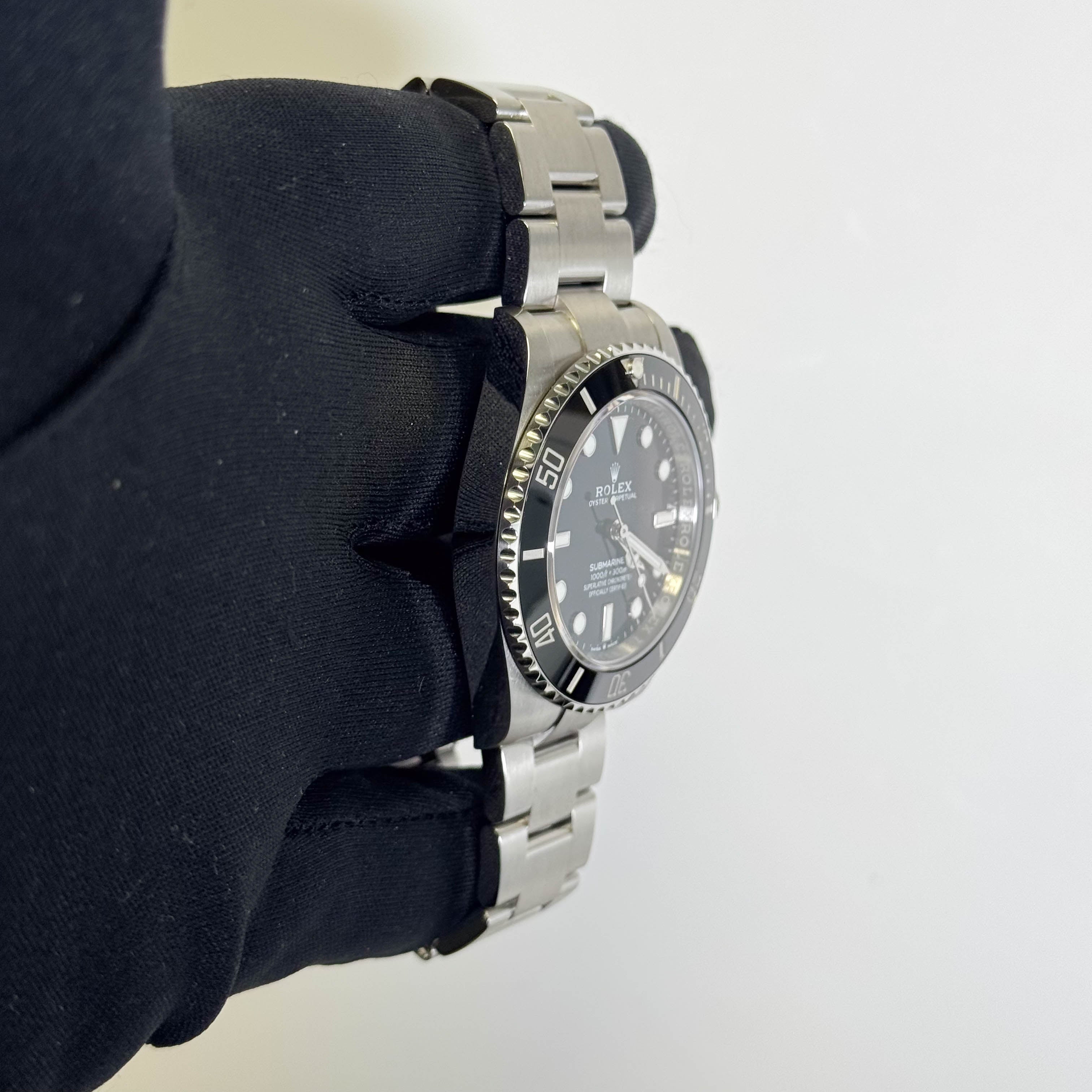 Rolex Submariner 41mm Black Dial Watch Ref# 124060