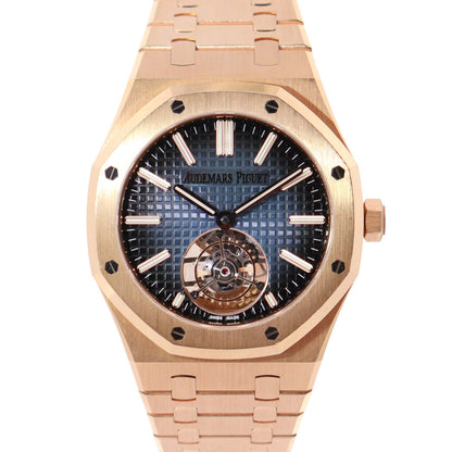 Audemars Piguet Royal Oak 41mm Blue Dial Watch Ref# 26730OR.OO.1320OR.02 - Happy Jewelers Fine Jewelry Lifetime Warranty