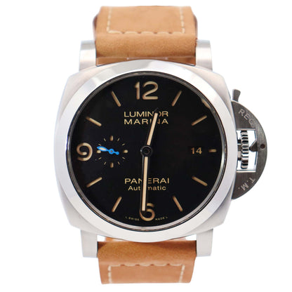 Panerai Luminor 44mm Black Dial Watch Ref# PAM01312 - Happy Jewelers Fine Jewelry Lifetime Warranty