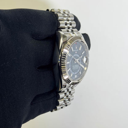 Rolex Sky-Dweller 42mm Blue Dial Watch Ref# 336934 - Happy Jewelers Fine Jewelry Lifetime Warranty