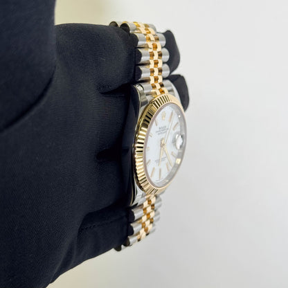 Rolex Datejust 41mm White Dial Watch Ref# 126333 - Happy Jewelers Fine Jewelry Lifetime Warranty