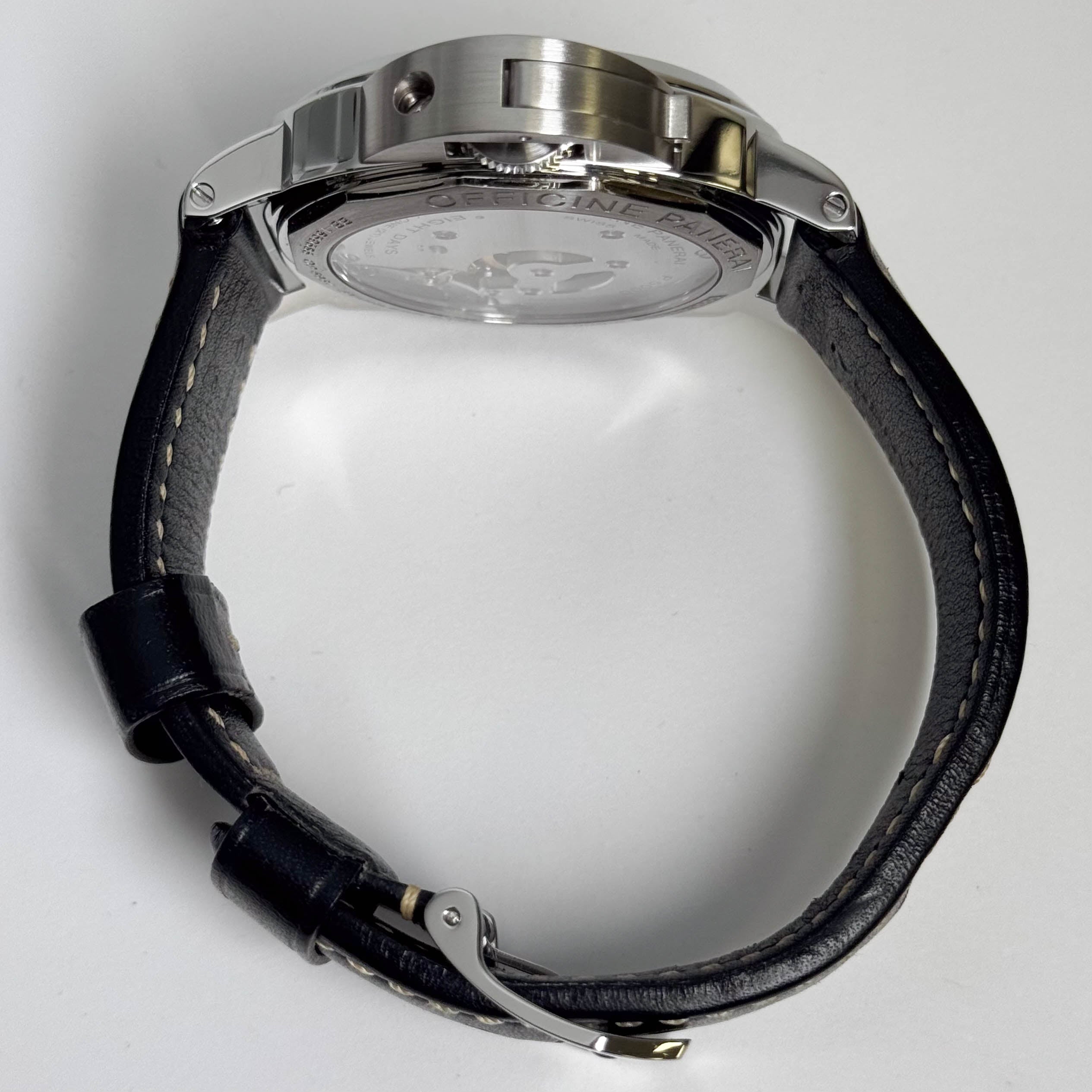 Panerai Luminor 44mm Black Dial Watch Ref# PAM00560 - Happy Jewelers Fine Jewelry Lifetime Warranty
