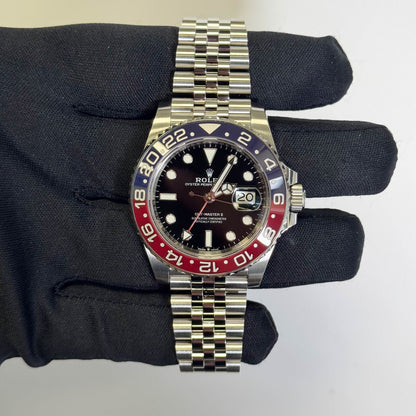 Rolex GMT-Master II 40mm Black Dial Watch Ref# 126710BLRO - Happy Jewelers Fine Jewelry Lifetime Warranty
