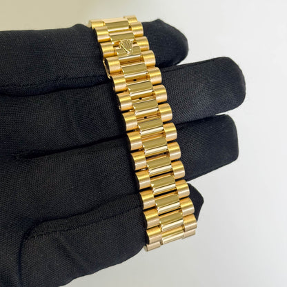 Rolex Day-Date 36mm Custom Pave Dial Watch Ref# 118348 - Happy Jewelers Fine Jewelry Lifetime Warranty