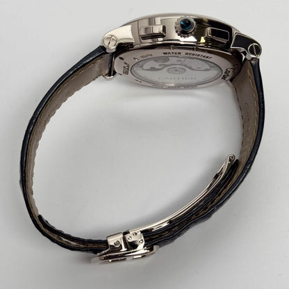 Cartier Rotonde De 40mm Blue Dial Watch Ref# W1556239