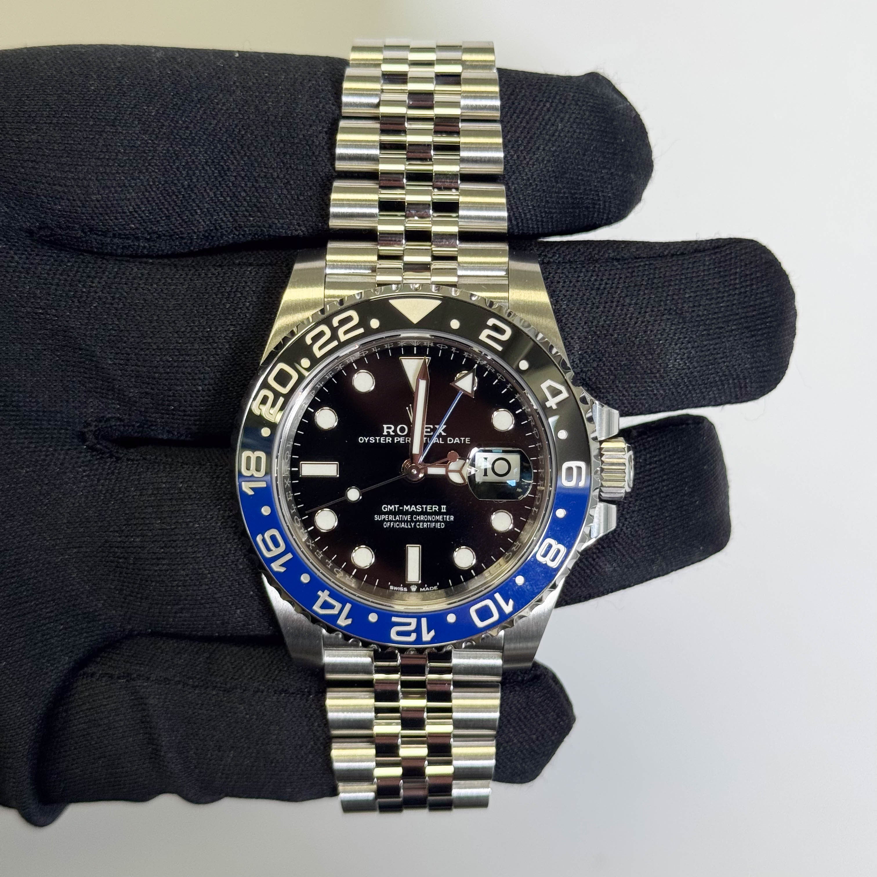 Rolex GMT-Master II 40mm Black Dial Watch Ref# 126710BLNR - Happy Jewelers Fine Jewelry Lifetime Warranty