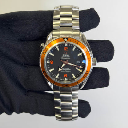 Omega Seamaster 42mm Black Dial Watch Ref# 2209.50.00 - Happy Jewelers Fine Jewelry Lifetime Warranty