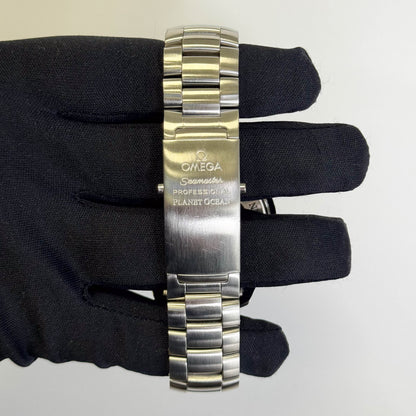 Omega Seamaster 42mm Black Dial Watch Ref# 2209.50.00 - Happy Jewelers Fine Jewelry Lifetime Warranty