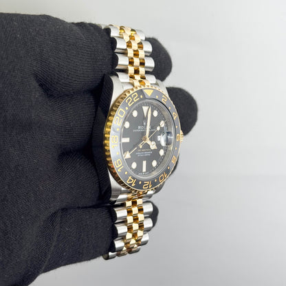 Rolex GMT-Master II 40mm Black Dial Watch Ref# 126713GRNR