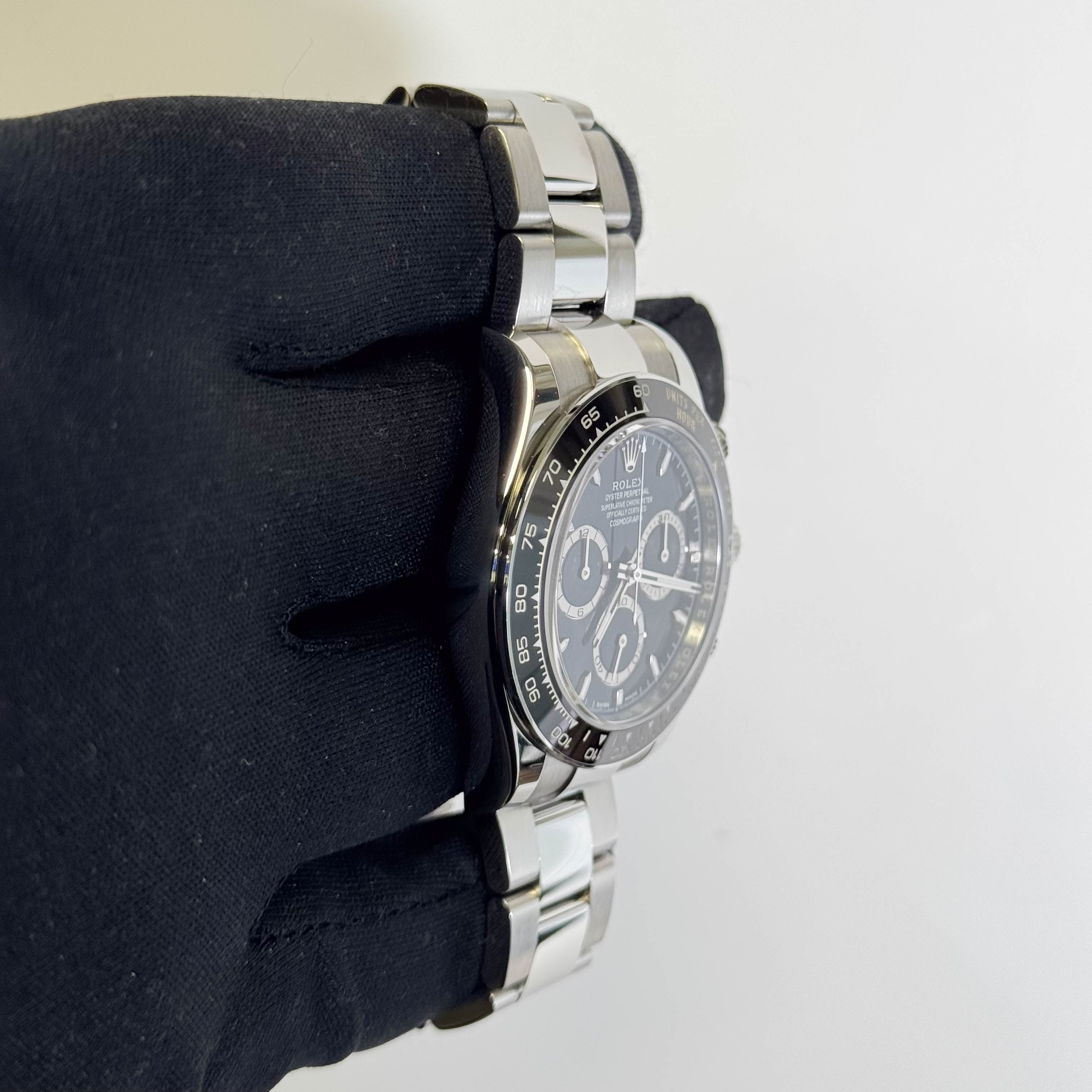 Rolex Daytona 40mm Black Dial Watch Ref# 126500LN