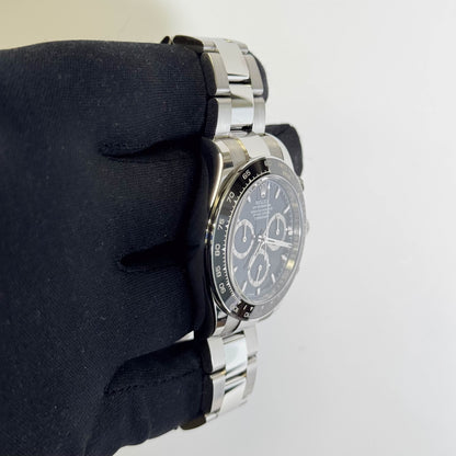 Rolex Daytona 40mm Black Dial Watch Ref# 126500LN