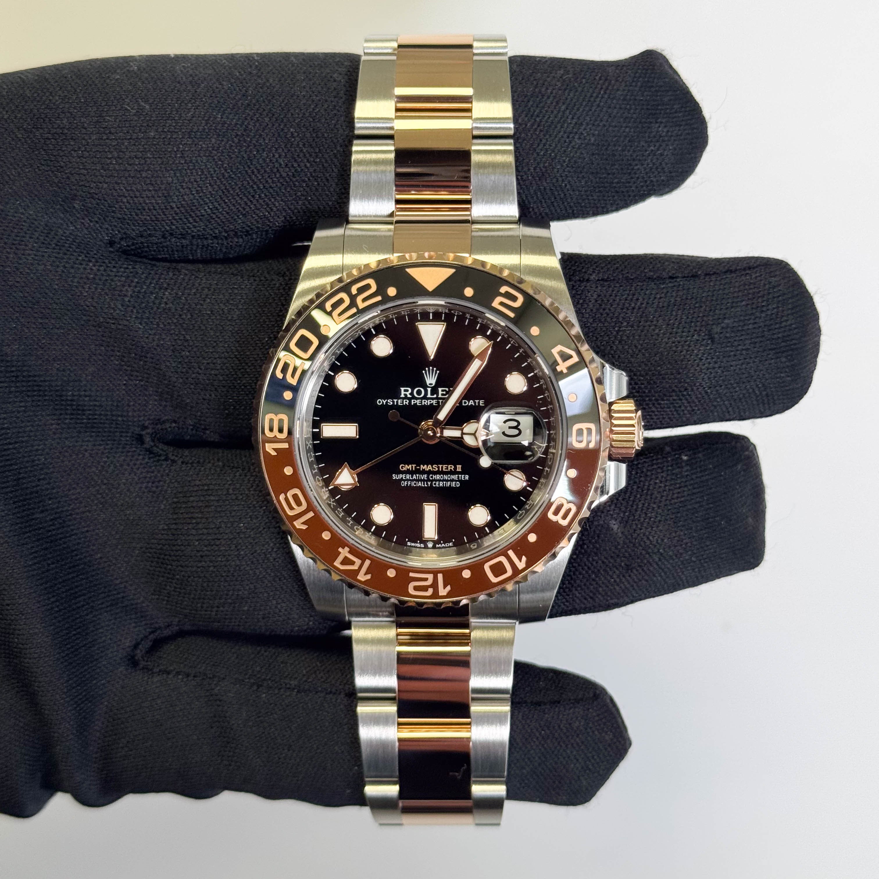 Rolex GMT-Master II 40mm Black Dial Watch Ref# 126711CHNR