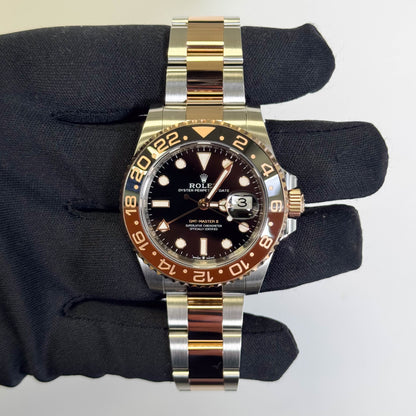 Rolex GMT-Master II 40mm Black Dial Watch Ref# 126711CHNR