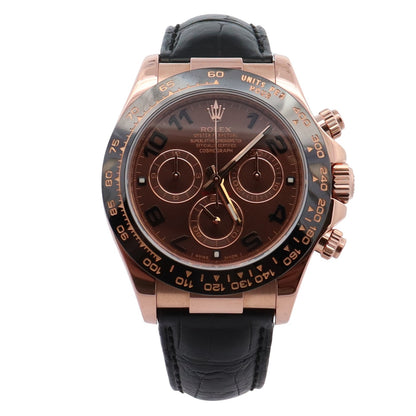 Rolex Daytona 40mm Chocolate Dial Watch Ref# 116515LN - Happy Jewelers Fine Jewelry Lifetime Warranty