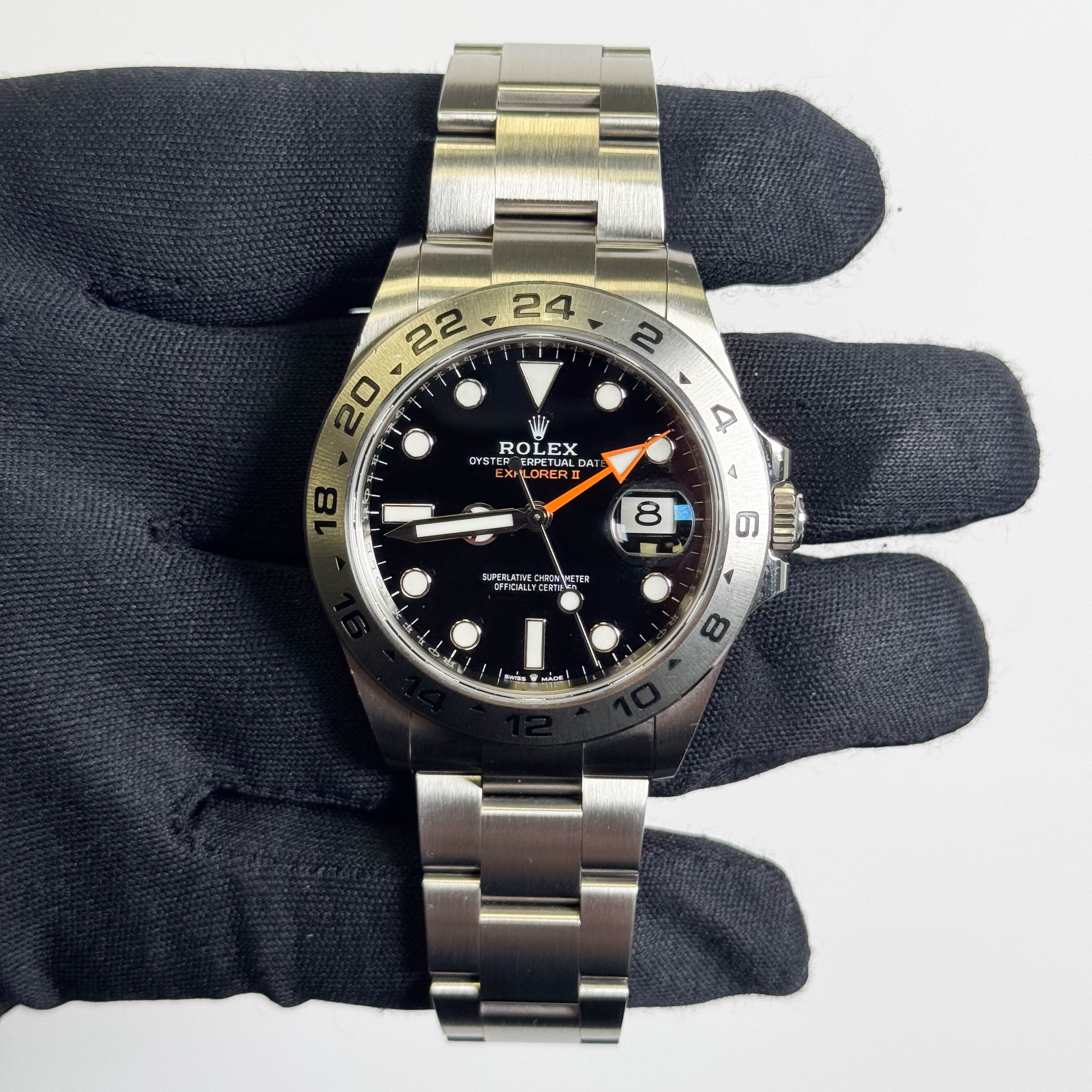 Rolex Explorer II 42mm Black Dial Watch Ref# 226570 - Happy Jewelers Fine Jewelry Lifetime Warranty