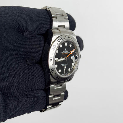 Rolex Explorer II 42mm Black Dial Watch Ref# 226570 - Happy Jewelers Fine Jewelry Lifetime Warranty