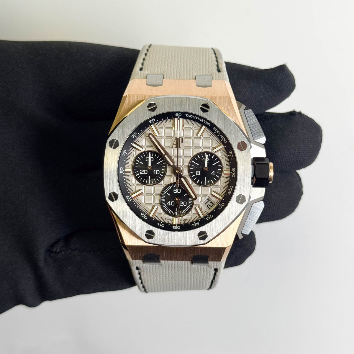 Audemars Piguet Royal Oak 43mm Gray Dial Watch Ref# 26420OI.OO.A015VE.01