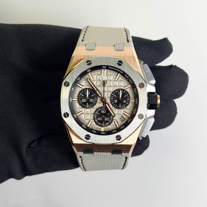 Audemars Piguet Royal Oak 43mm Gray Dial Watch Ref# 26420OI.OO.A015VE.01