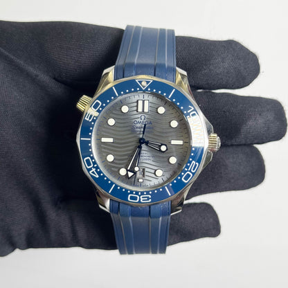 Omega Seamster Diver 42mm Grey Dial Watch Ref# 210.32.42.20.06.001 - Happy Jewelers Fine Jewelry Lifetime Warranty