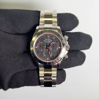 Rolex Daytona 40mm Black Racing Dial Watch Ref# 116509
