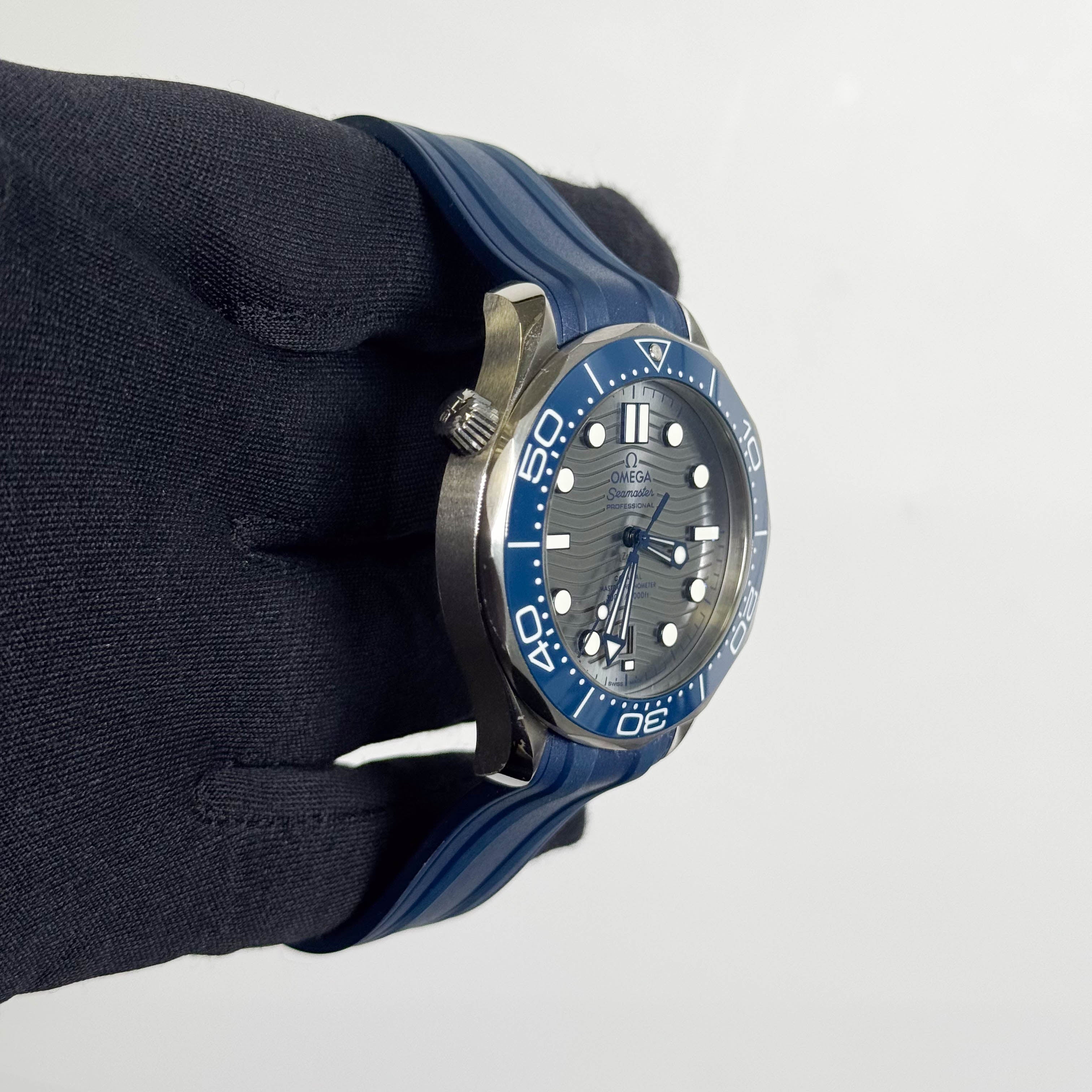 Omega Seamster Diver 42mm Grey Dial Watch Ref# 210.32.42.20.06.001 - Happy Jewelers Fine Jewelry Lifetime Warranty