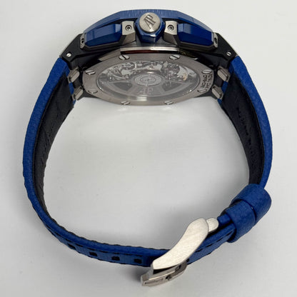 Audemars Piguet Royal Oak Offshore 43mm Blue Dial Watch Ref# 26420CE.OO.A043VE.01
