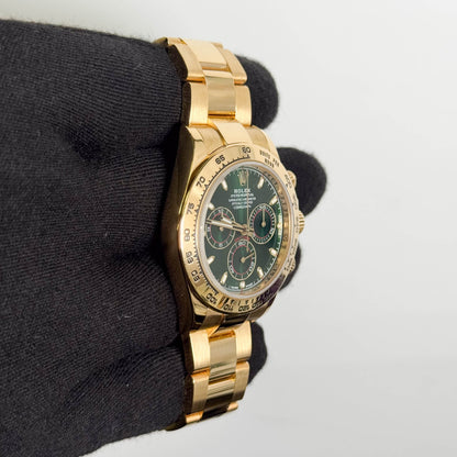 Rolex Daytona 40mm Green Dial Watch Ref: 116508