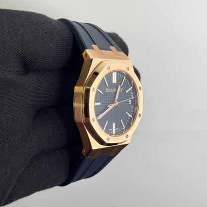 Audemars Piguet Royal Oak 41mm Blue Dial Watch Ref# 15510OR.OO.D315CR.02