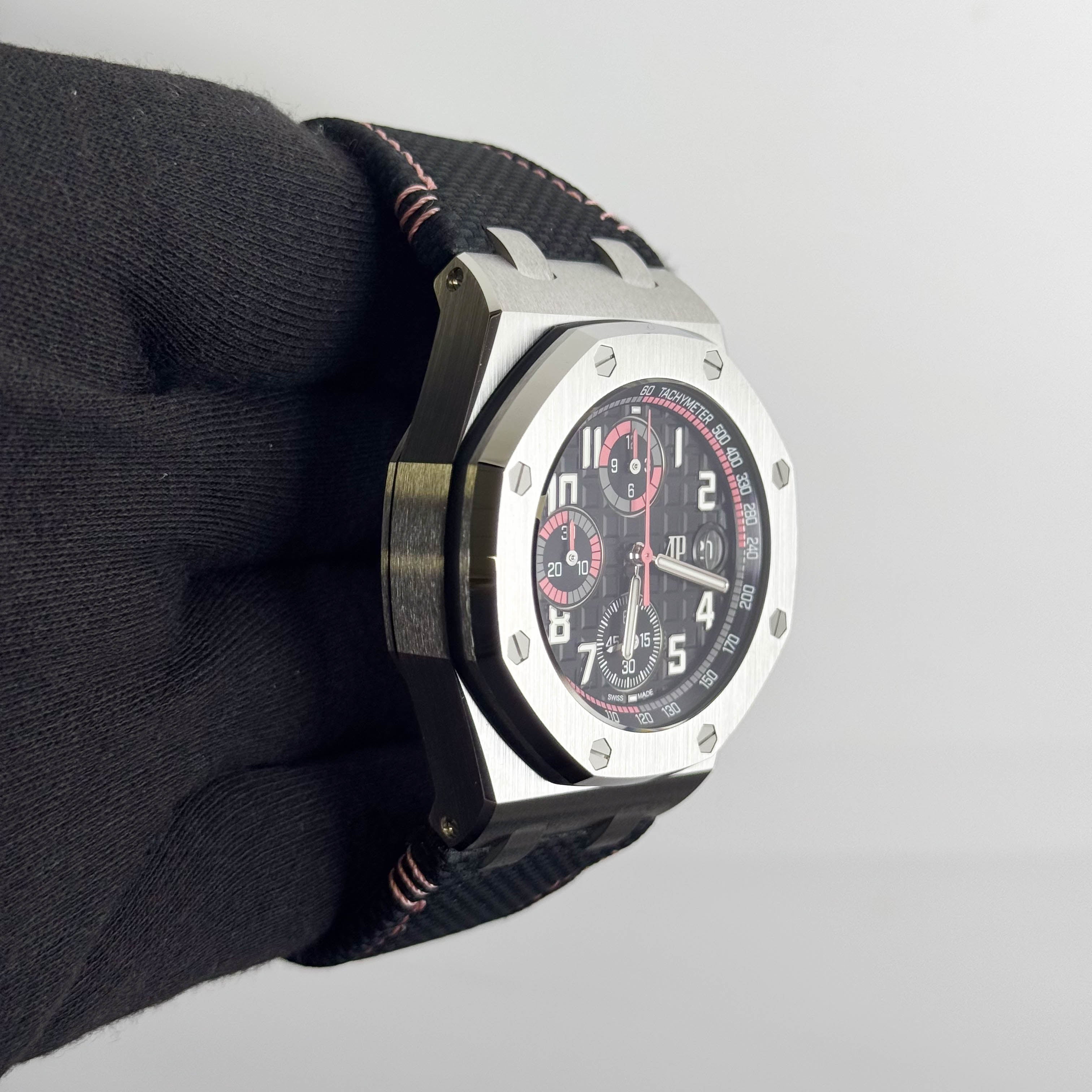 Audemars Piguet Royal Oak Offshore 42mm Black Dial Watch Ref# 26238ST.OO.A001VE.02