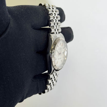 Rolex Datejust 36mm Silver Dial Watch Ref# 16234 - Happy Jewelers Fine Jewelry Lifetime Warranty