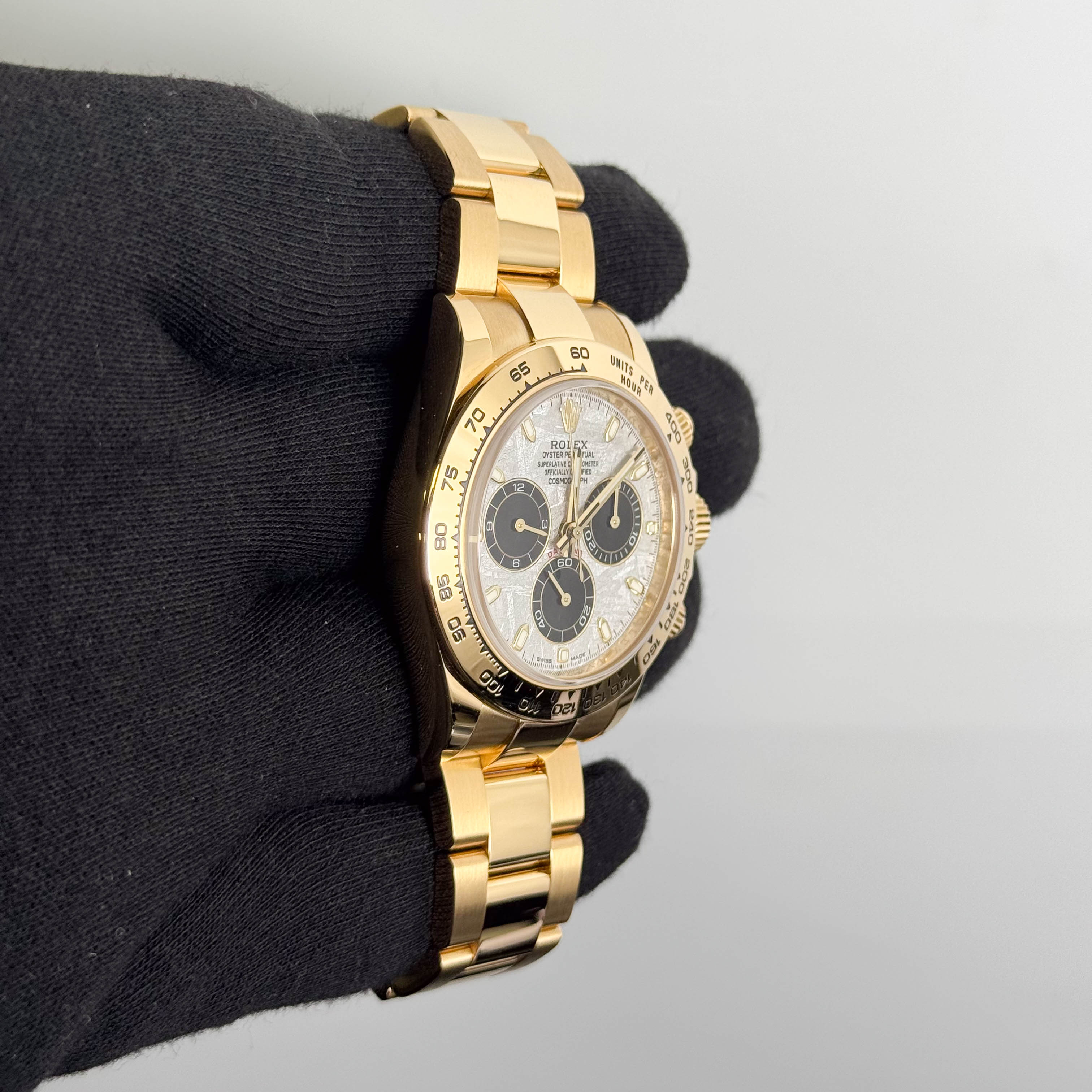 Rolex Daytona 40mm Meteorite Dial Watch Ref# 116508