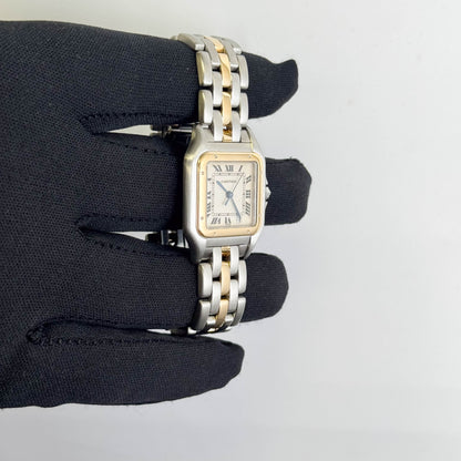 Cartier Panthere 27mm Ivory Roman Dial Watch Ref# 183949