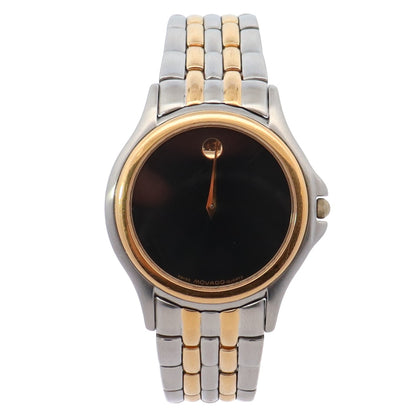 Movado Museum 35mm Black Dial Watch Ref# 81 DI 863 - Happy Jewelers Fine Jewelry Lifetime Warranty