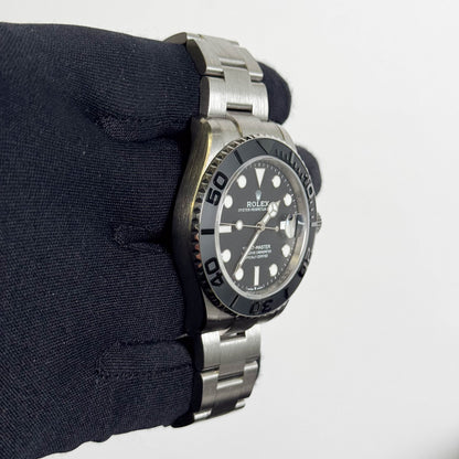 Rolex Yacht-Master 42mm Black Dial Watch Ref# 226627 - Happy Jewelers Fine Jewelry Lifetime Warranty