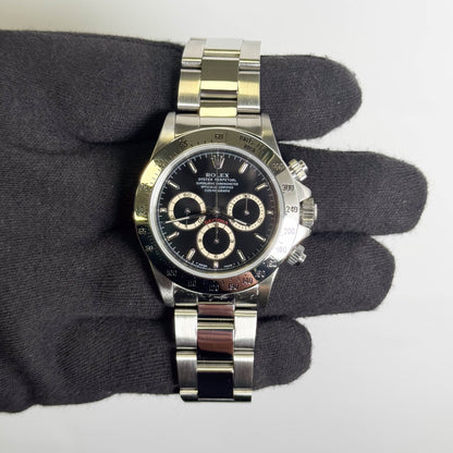 Rolex Daytona 40mm Black Dial Watch Ref# 16520