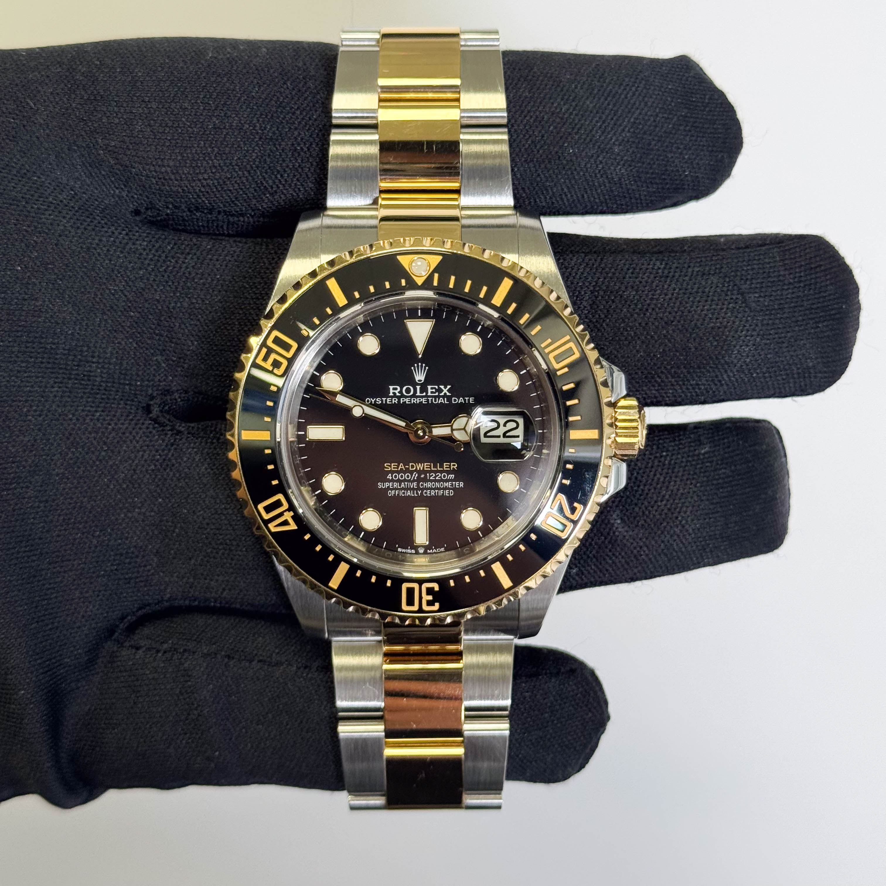 Rolex Sea-Dweller 43mm Black Dial Watch Ref# 126603 - Happy Jewelers Fine Jewelry Lifetime Warranty