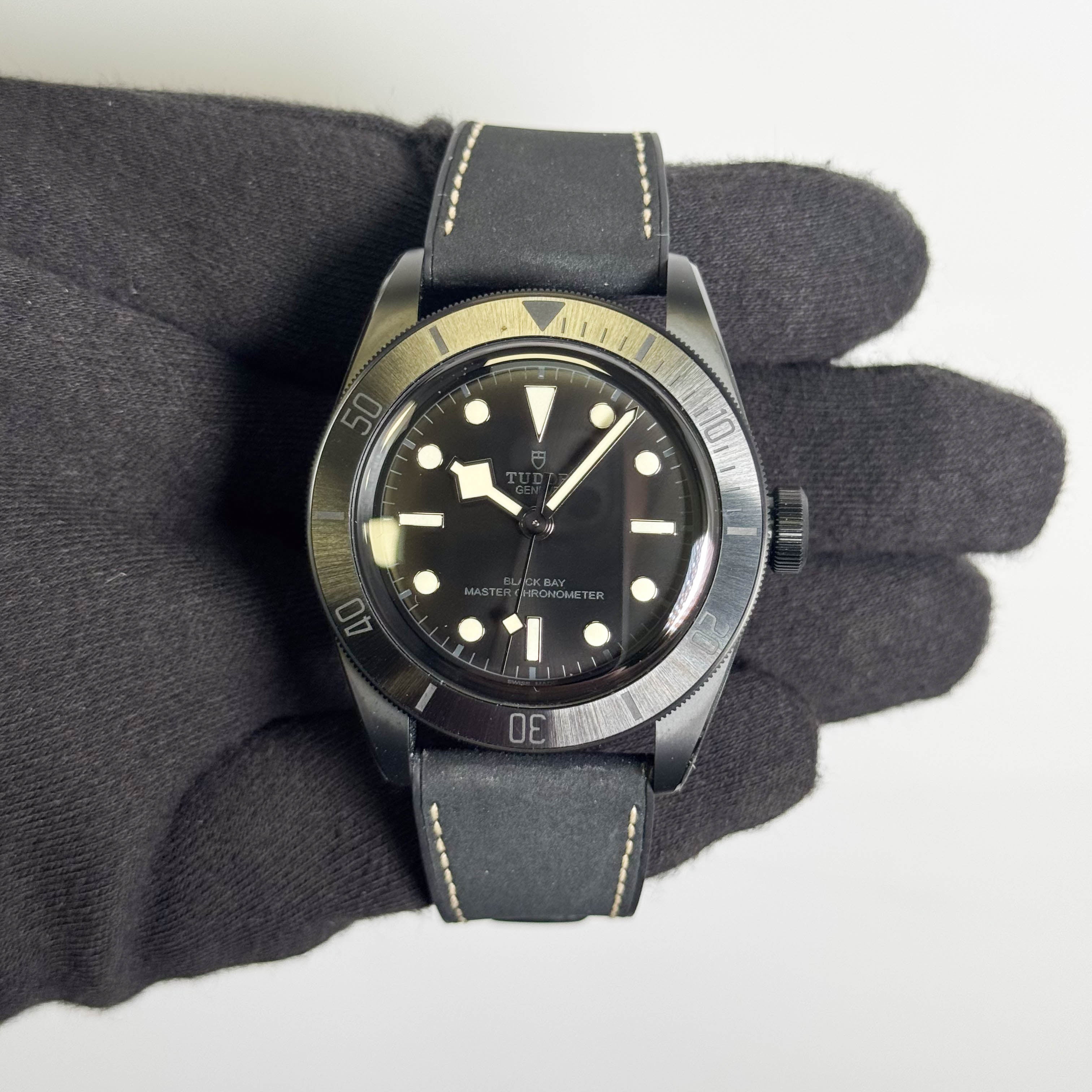 Tudor Black Bay 41mm Black Dial Watch Ref# 79210CNU