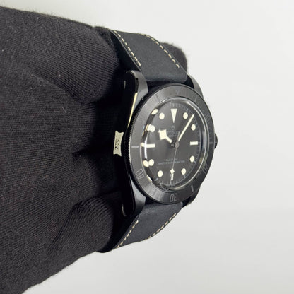 Tudor Black Bay 41mm Black Dial Watch Ref# 79210CNU