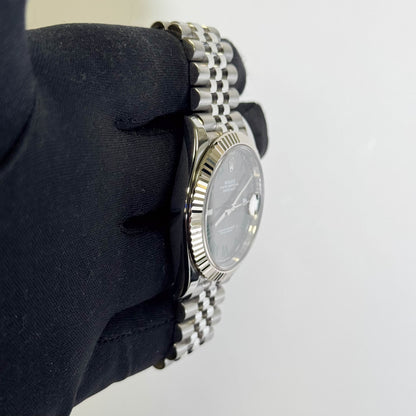 Rolex Datejust 41mm Wimbledon Dial Watch Ref# 126334 - Happy Jewelers Fine Jewelry Lifetime Warranty
