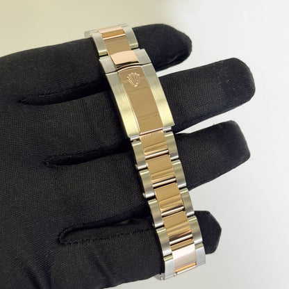 Rolex Datejust 41mm Pink Sundust Dial Watch Ref# 126301