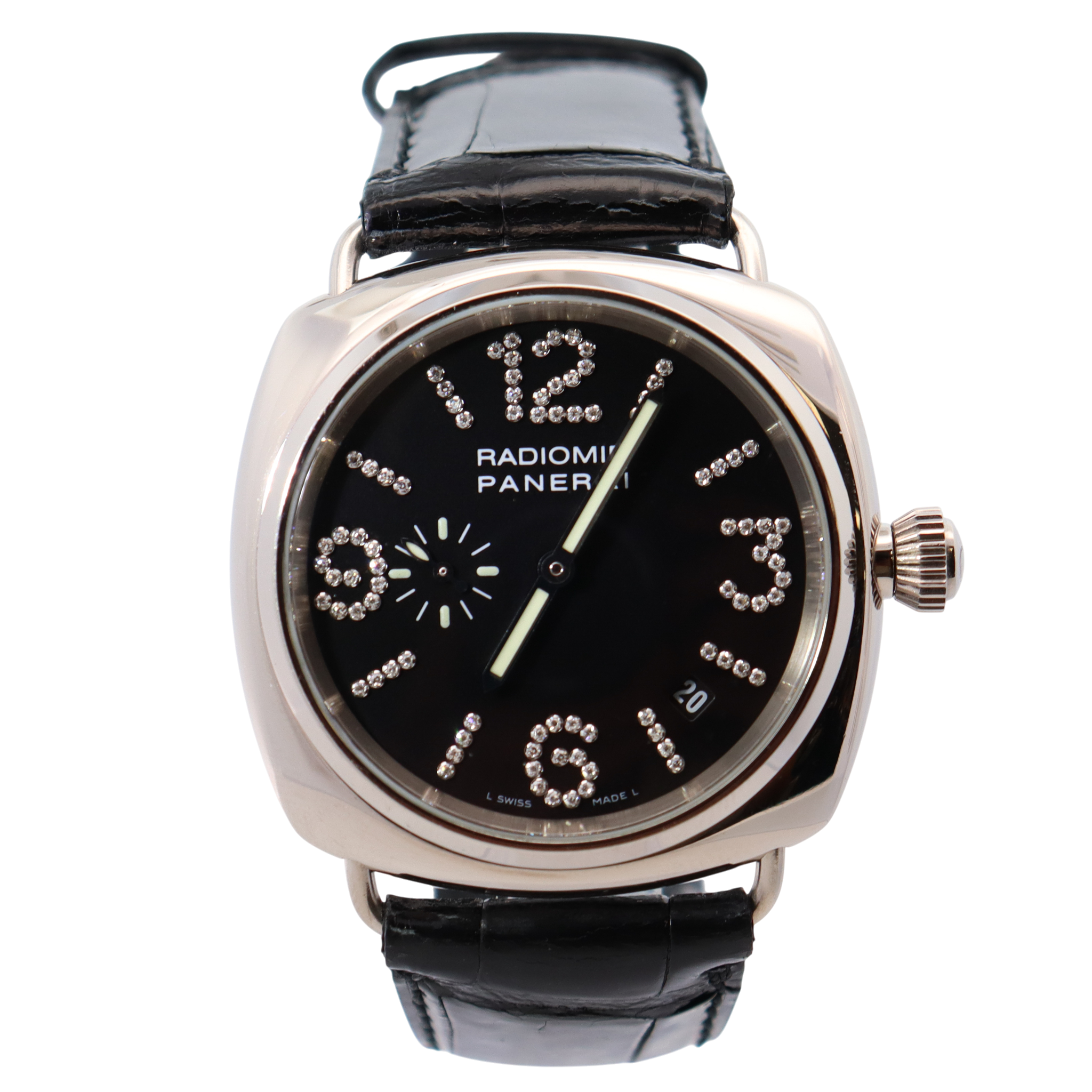 Panerai Radiomir 40mm Black Dial Watch Ref# PAM00133 - Happy Jewelers Fine Jewelry Lifetime Warranty