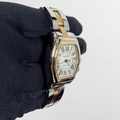 Cartier Roadster 37mm Silver Dial Watch Ref# W62031Y4 - Happy Jewelers Fine Jewelry Lifetime Warranty