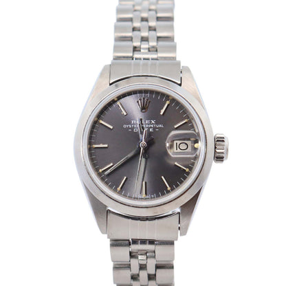 Rolex Datejust 26mm Grey Dial Watch Ref# 69160 - Happy Jewelers Fine Jewelry Lifetime Warranty