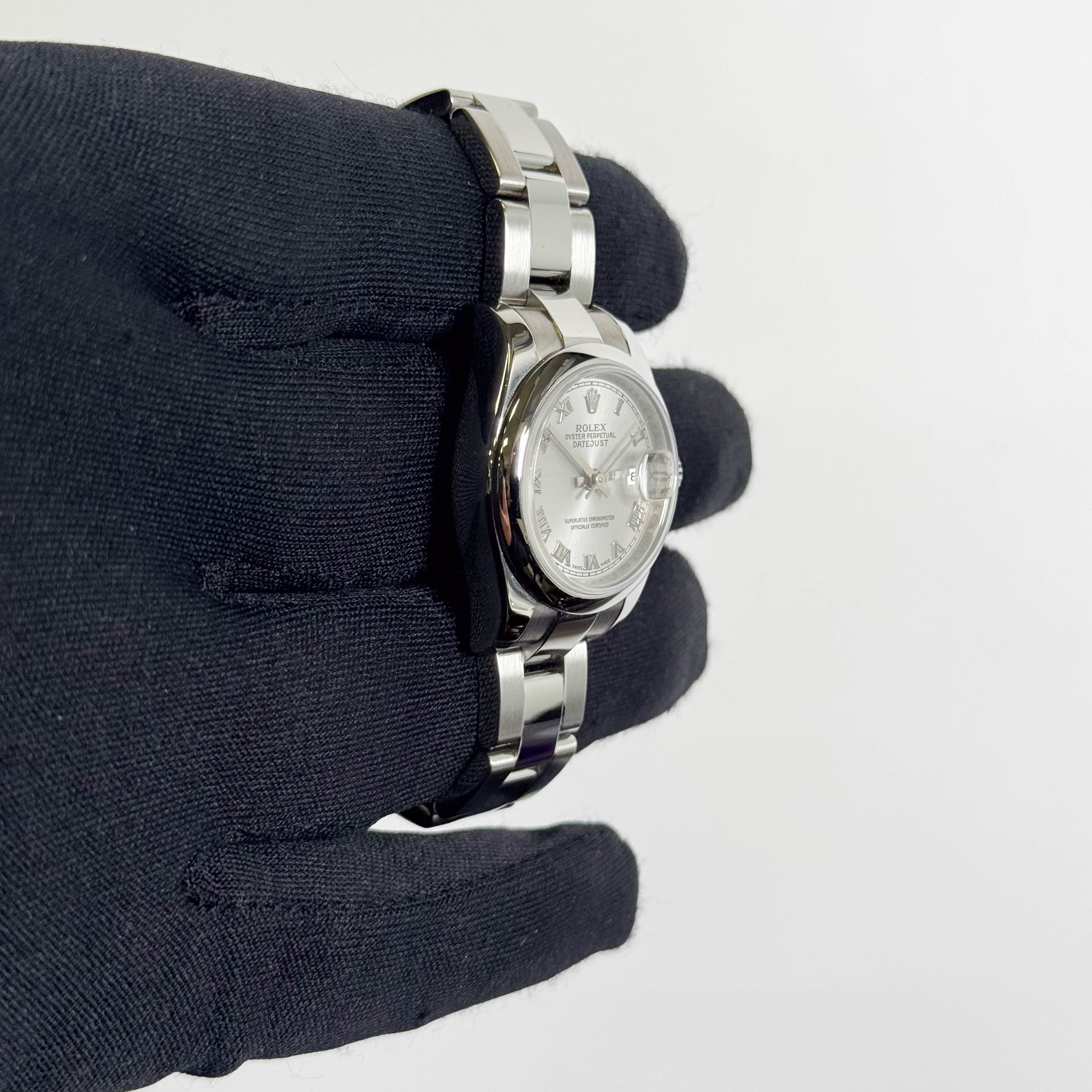 Rolex Datejust 26mm Silver Dial Watch Ref# 179160 - Happy Jewelers Fine Jewelry Lifetime Warranty