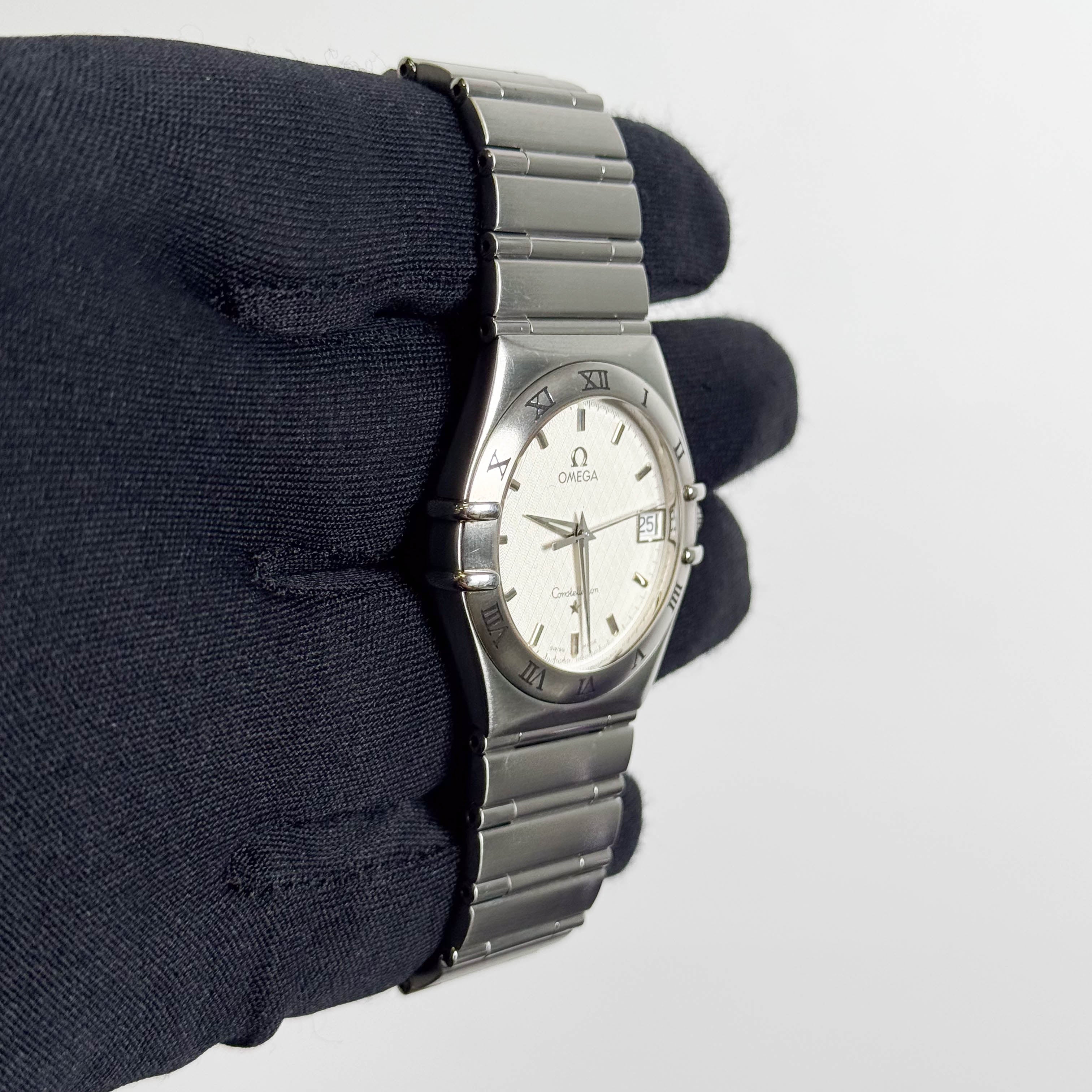 Omega Constellation 34mm White Dial Watch Ref# 1512.30.00 - Happy Jewelers Fine Jewelry Lifetime Warranty