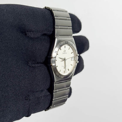 Omega Constellation 34mm White Dial Watch Ref# 1512.30.00 - Happy Jewelers Fine Jewelry Lifetime Warranty