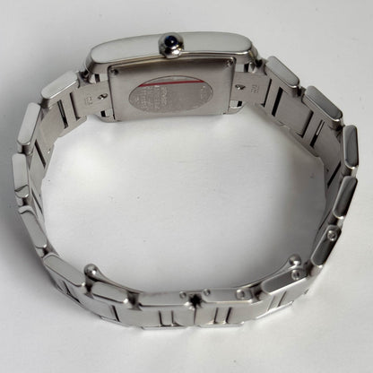 Cartier Tank 28mm White Dial Watch Ref# W51002Q3 - Happy Jewelers Fine Jewelry Lifetime Warranty